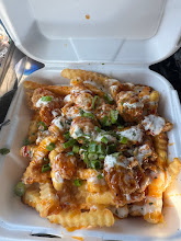 Buffalo Chicken Loaded Fries