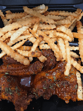 BBQ Ribs & Crinkle Fries